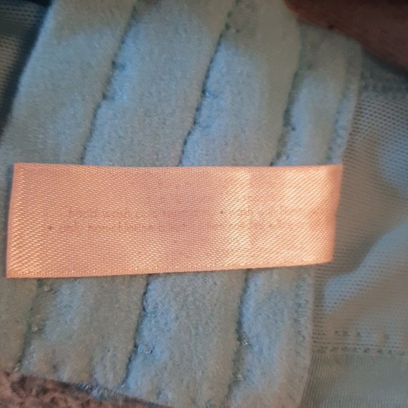 40DDD Aqua Blue Teal Cacique Bra Light Padding Underwire Full Coverage - Picture 4 of 8